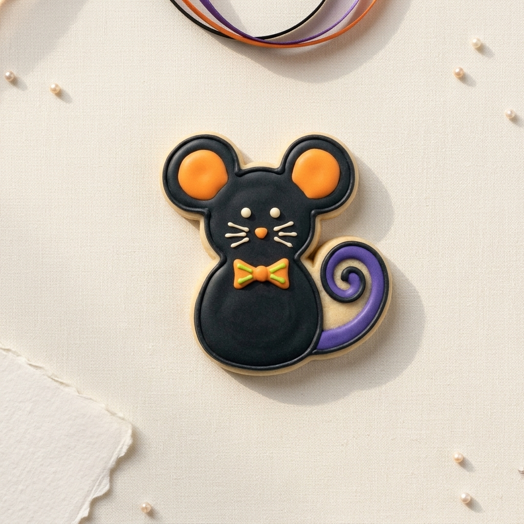 Halloween Mouse Cookie Cutter, 3D Printed Halloween Theme