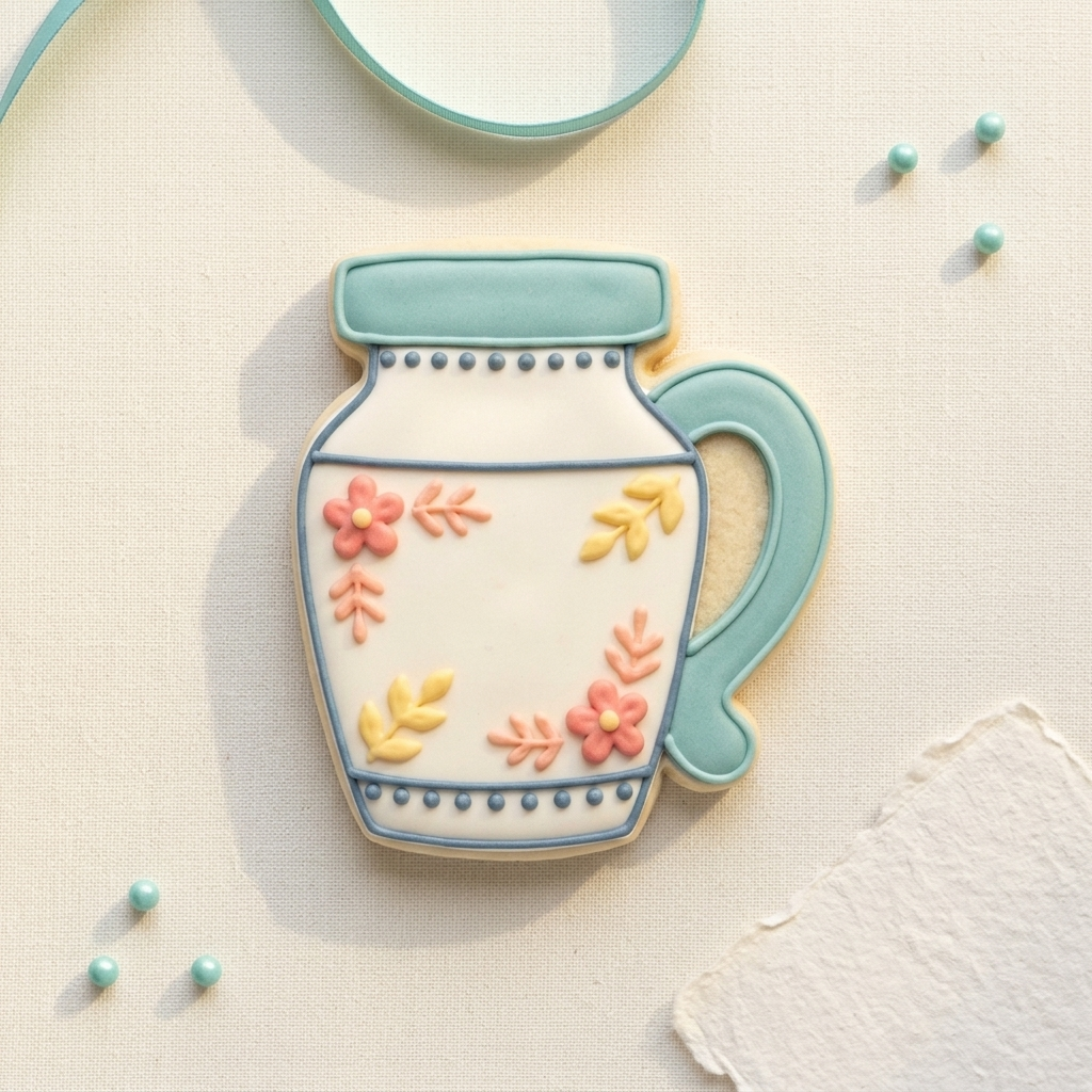 Apothecary Jar Cookie Cutter, 3D Printed Cookie Theme