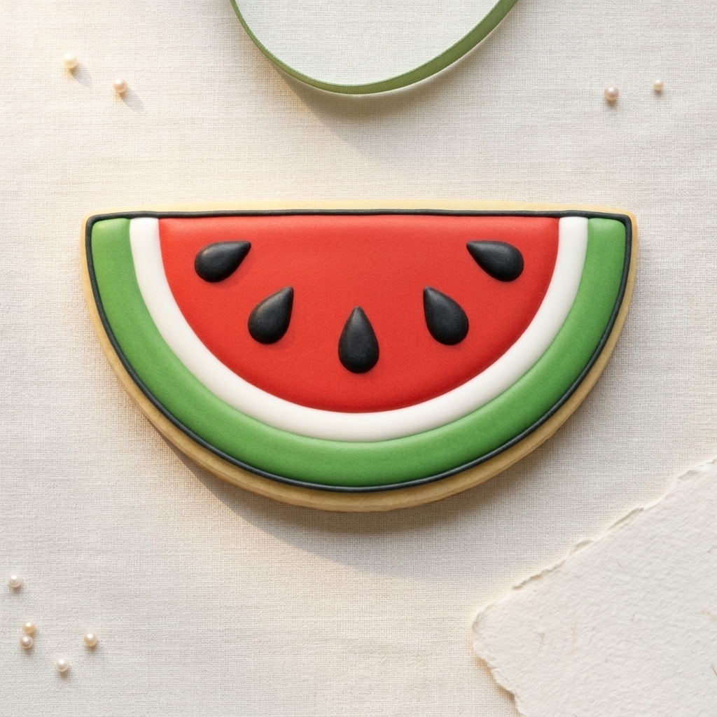 Watermelon Slice Cookie Cutter   3D Printed | Summer party • Picnic
