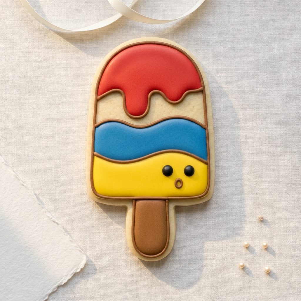 Popsicle Cookie Cutter   3D Printed | Summer treat • Pool party