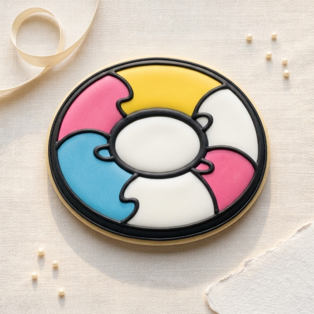 Pool Float Ring Cookie Cutter   3D Printed | Pool party • Summer