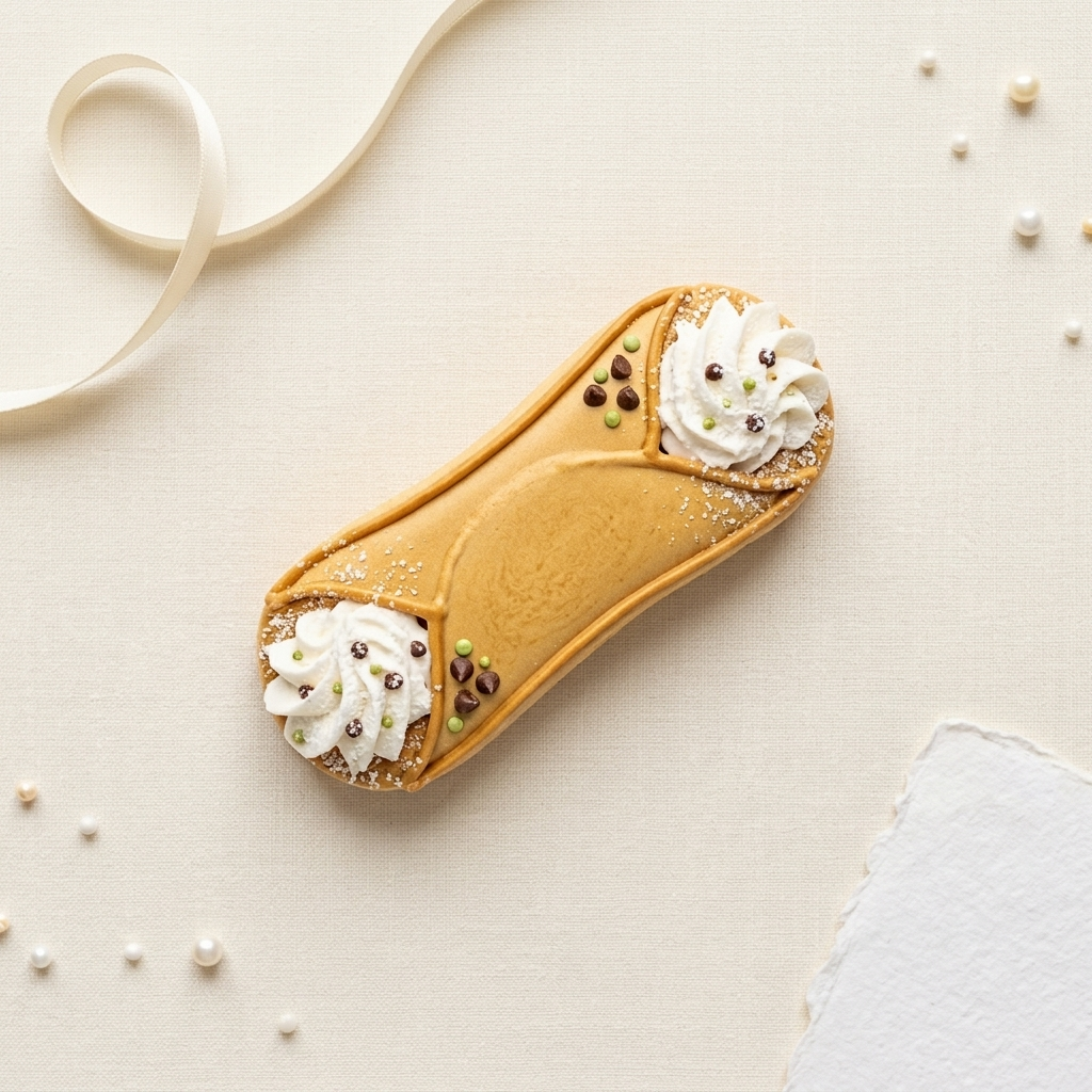 Cannoli Cookie Cutter, 3D Printed Kitchen Theme