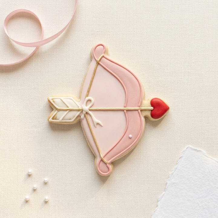 Valentines Cookie Cutter Set Heart and Arrow Valentine Duo Bundle 3D Printed Cutters