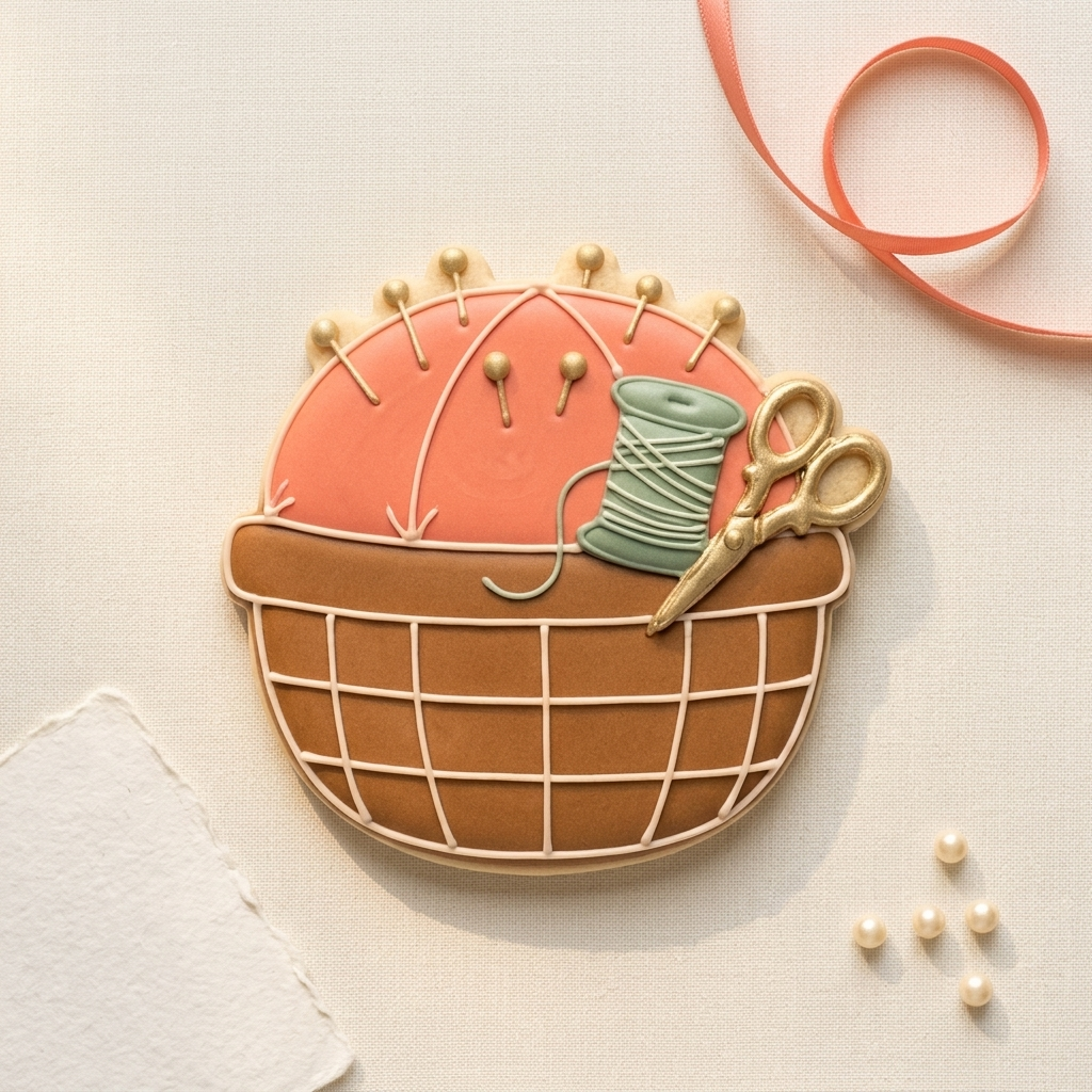 Sewing Quilting Crafter Trio Cookie Cutter Set 3D Printed Bundle