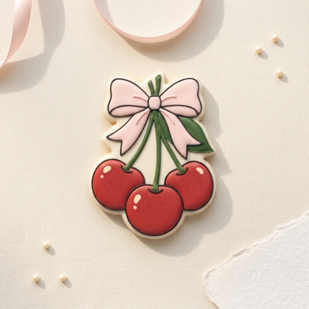 Cherry Coquette Quartet Cookie Cutter Set 3D Printed Bundle