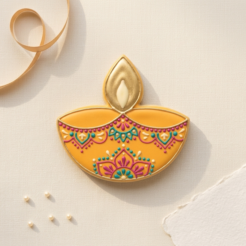 Diwali Cookie Cutter Set Diwali Festival of Lights Set Bundle 3D Printed Cutters
