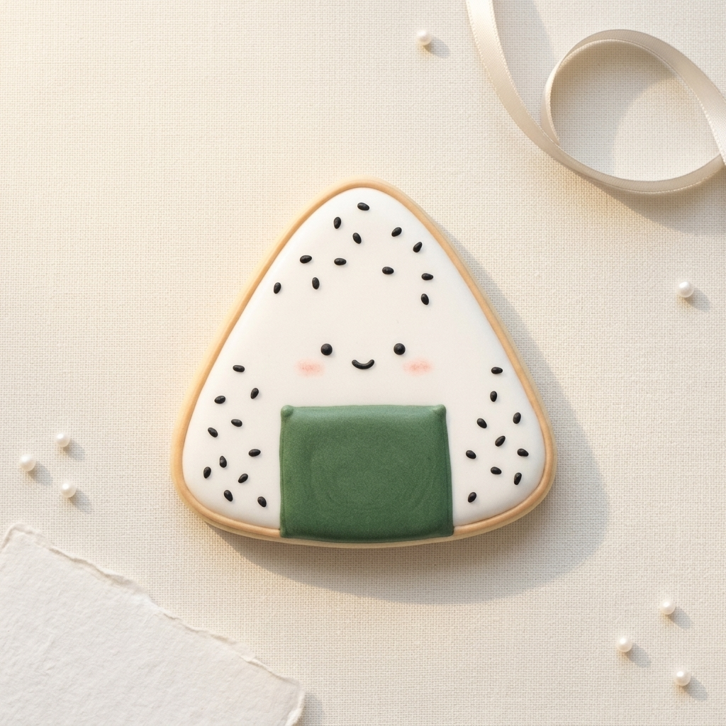 Onigiri Rice Ball Cookie Cutter, 3D Printed Food Theme