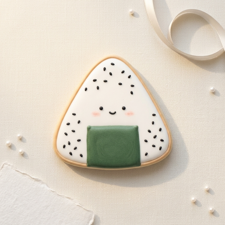 Onigiri Rice Ball Cookie Cutter, 3D Printed Food Theme