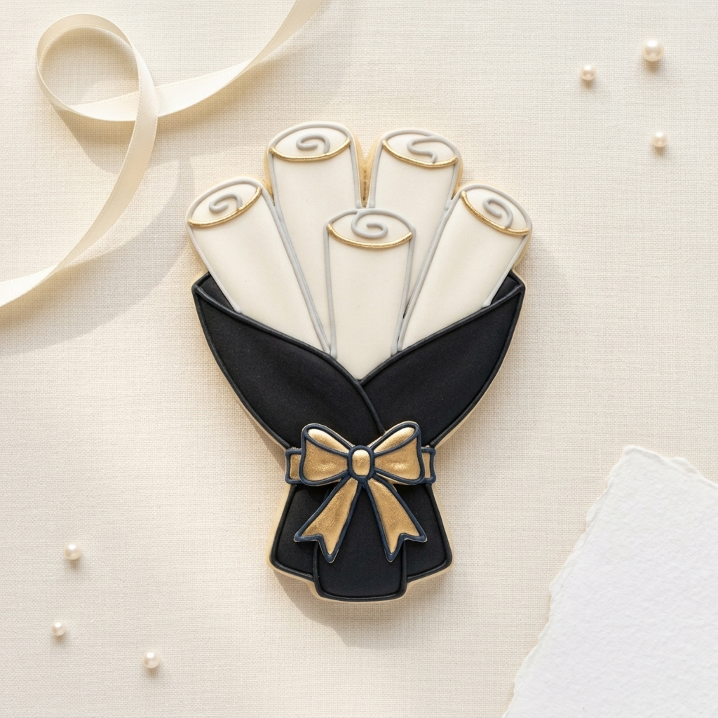 Graduation Cookie Cutter Set   Class of 2026 Party Bundle   3D Printed Grad Cutters