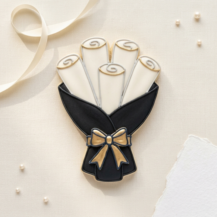 Graduation Cookie Cutter Set   Class of 2026 Party Bundle   3D Printed Grad Cutters