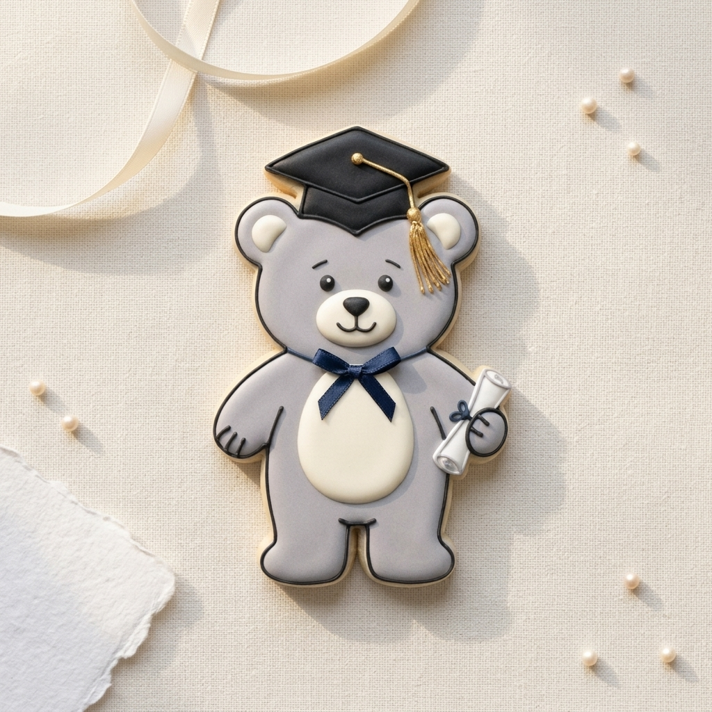 Graduation Cookie Cutter Set   Class of 2026 Party Bundle   3D Printed Grad Cutters