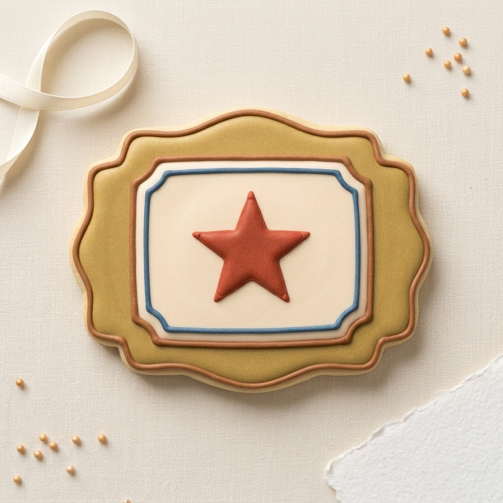 Rodeo Belt Buckle Cookie Cutter, 3D Printed Western Party