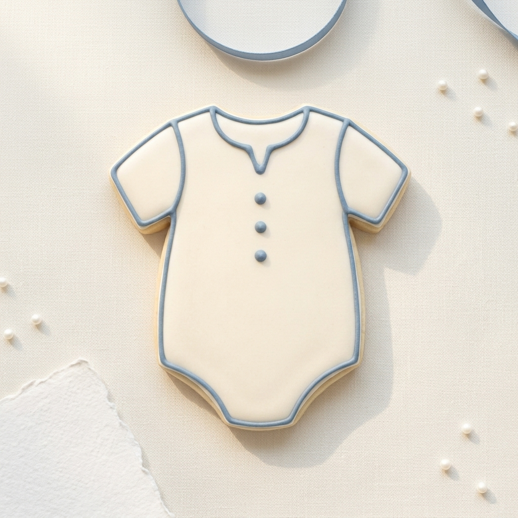 Baby Shower Cookie Cutter Set Onesie Bottle Rattle Baby Trio Bundle 3D Printed Cutters