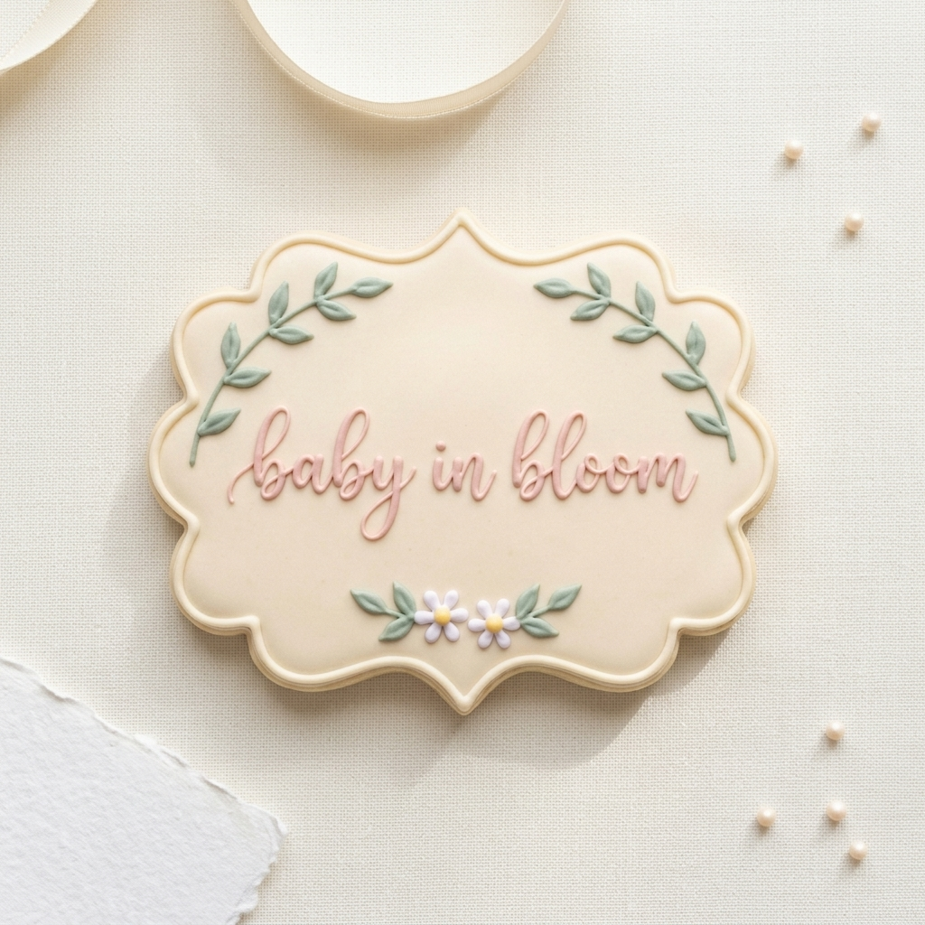 Baby Shower Cookie Cutter Set Berry Sweet Keepsake Bundle 3D Printed Cutters
