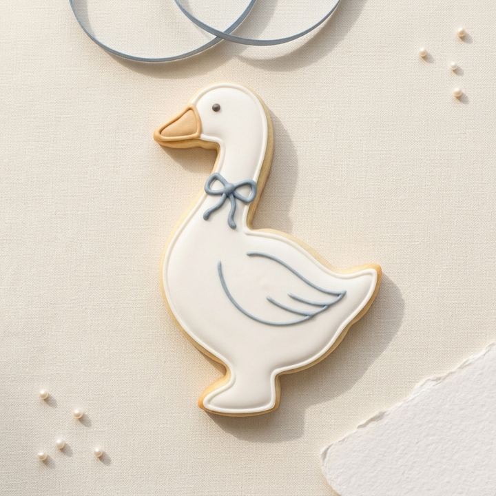 Goose Cookie Cutter, 3D Printed Silly Goose