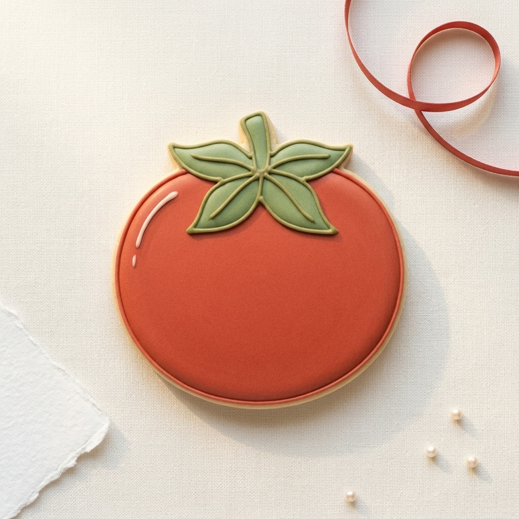 Tomato Cookie Cutter, 3D Printed Kitchen Theme