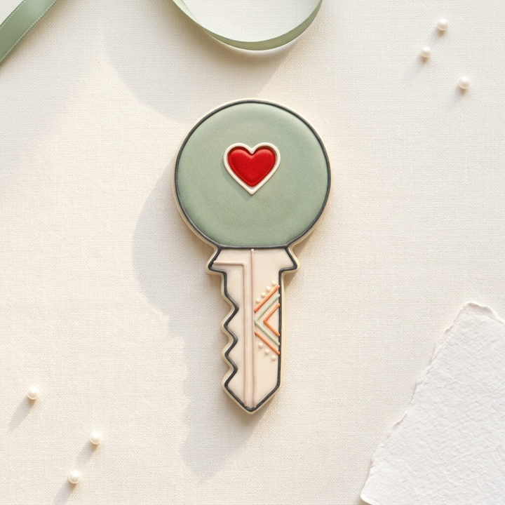 House Key Cookie Cutter, 3D Printed Housewarming