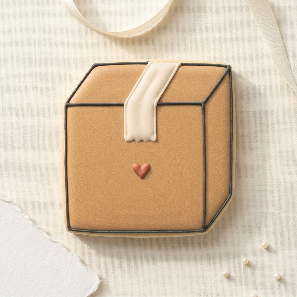 Moving Box Cookie Cutter, 3D Printed New Home