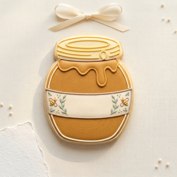 Honey Jar Cookie Cutter, 3D Printed Little Honey