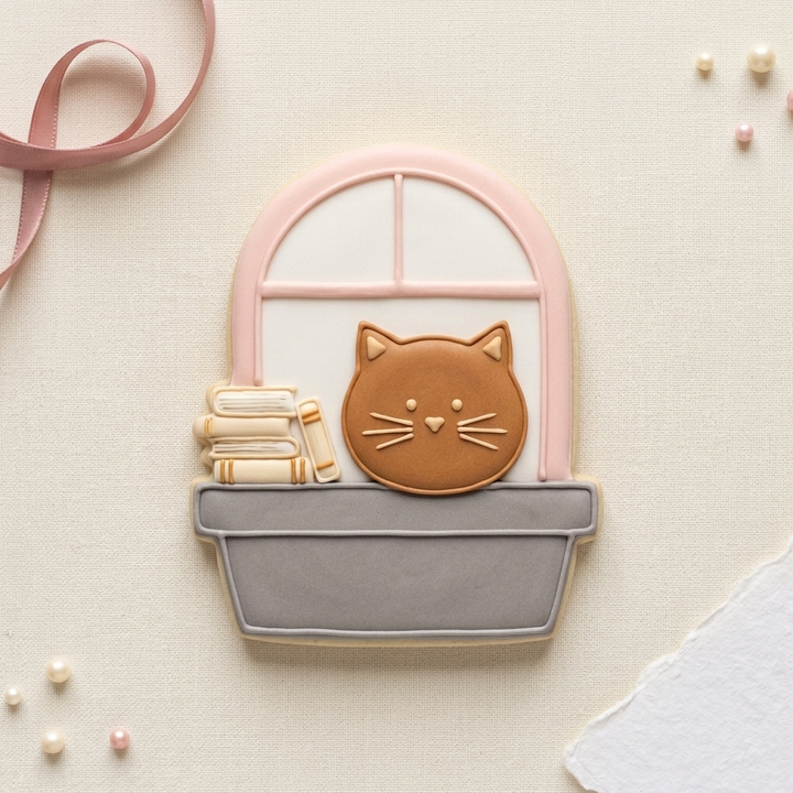 Cat Lady Cookie Cutter Set Cat Lady Cat Mom Set Bundle 3D Printed Cutters