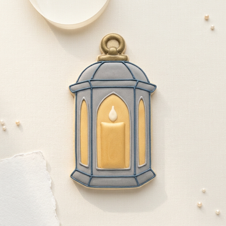 Cathedral Candle Lantern Cookie Cutter, 3D Printed Religious Theme