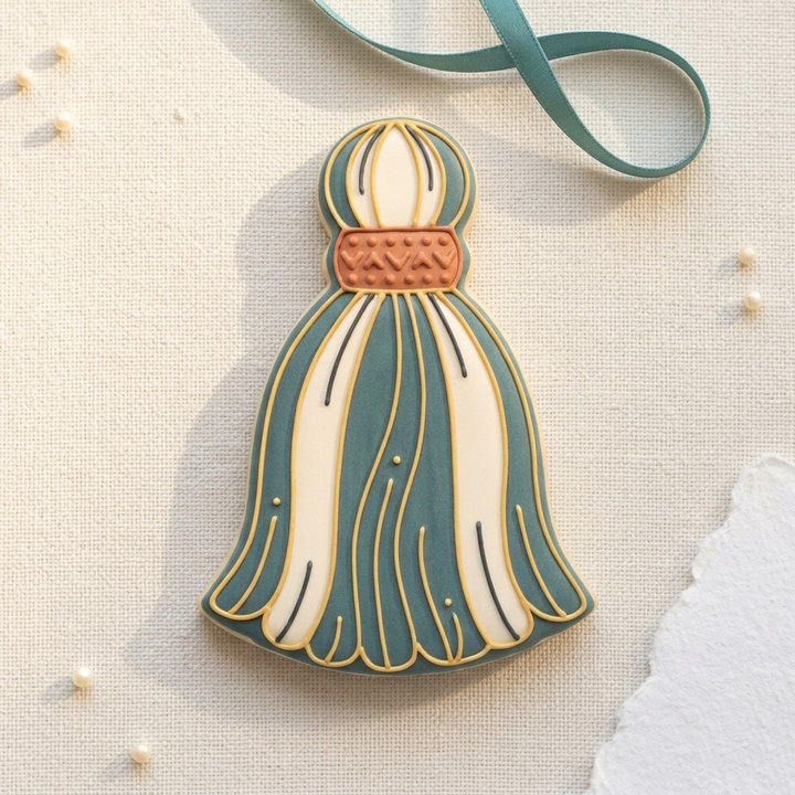 Embroidery Floss Tassel Bundle Cookie Cutter, 3D Printed Craft Theme