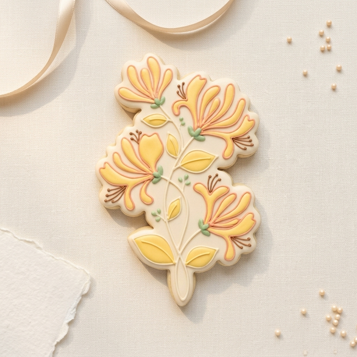 Honeysuckle Vine Cookie Cutter, 3D Printed Party Theme