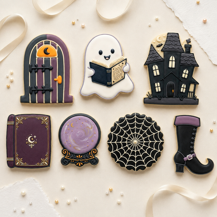 Halloween Cookie Cutter Set   Storybook Spooky Bundle   3D Printed Cutters