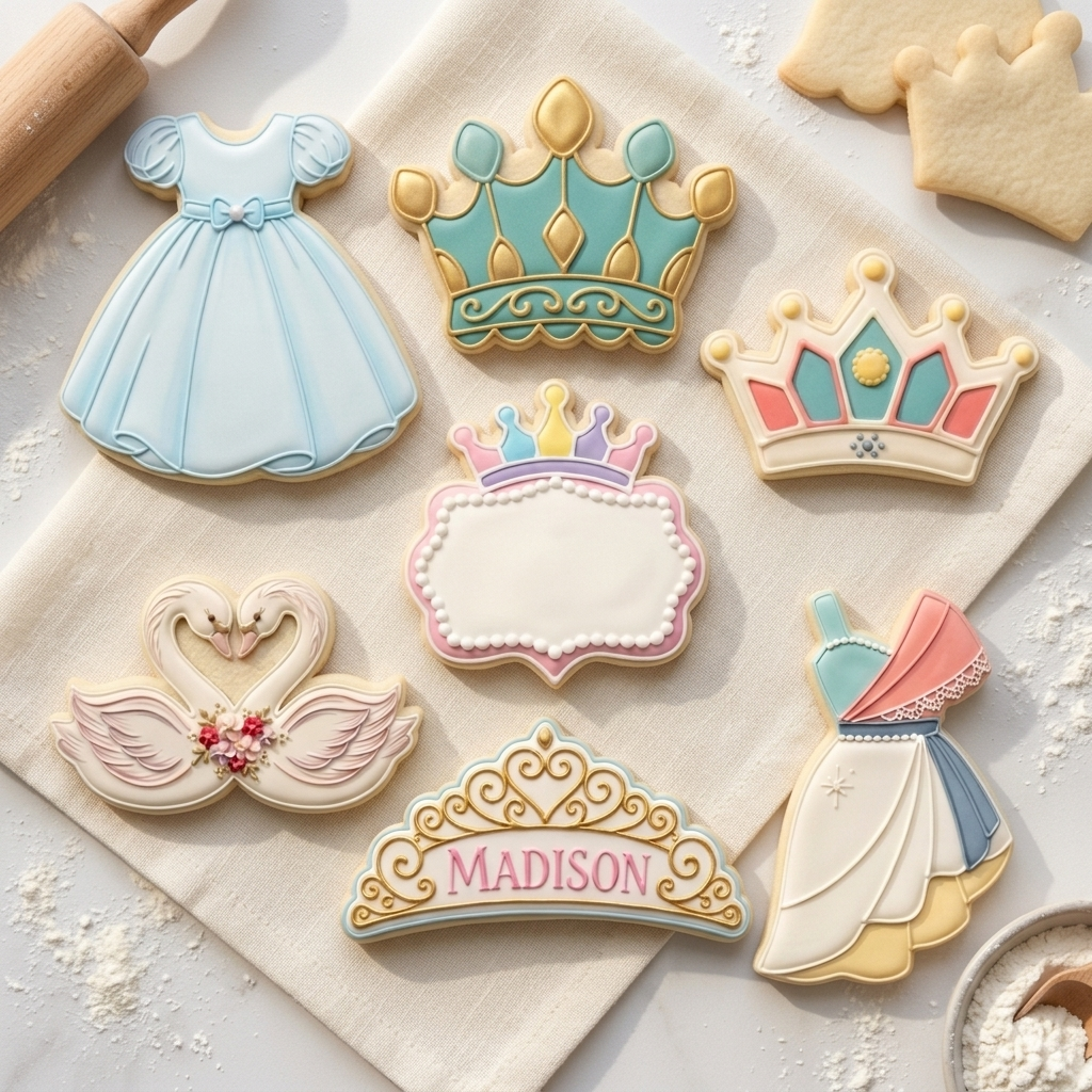 Sweet 16 Cookie Cutter Set Sweet 16 Quinceanera Princess Set Bundle 3D Printed Cutters