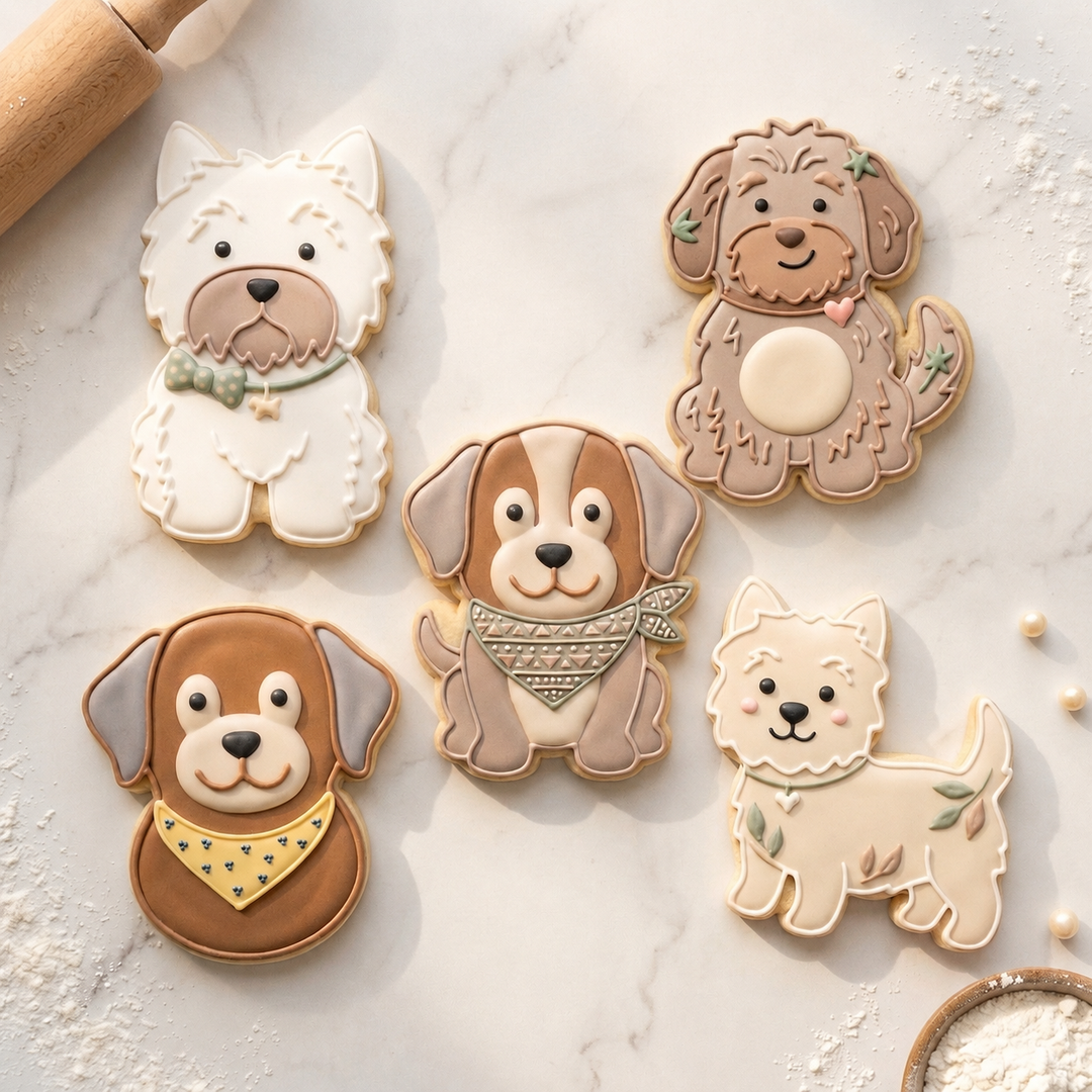 Doodle Dog Mom Pet Lover Set Cookie Cutter Set 3D Printed Bundle