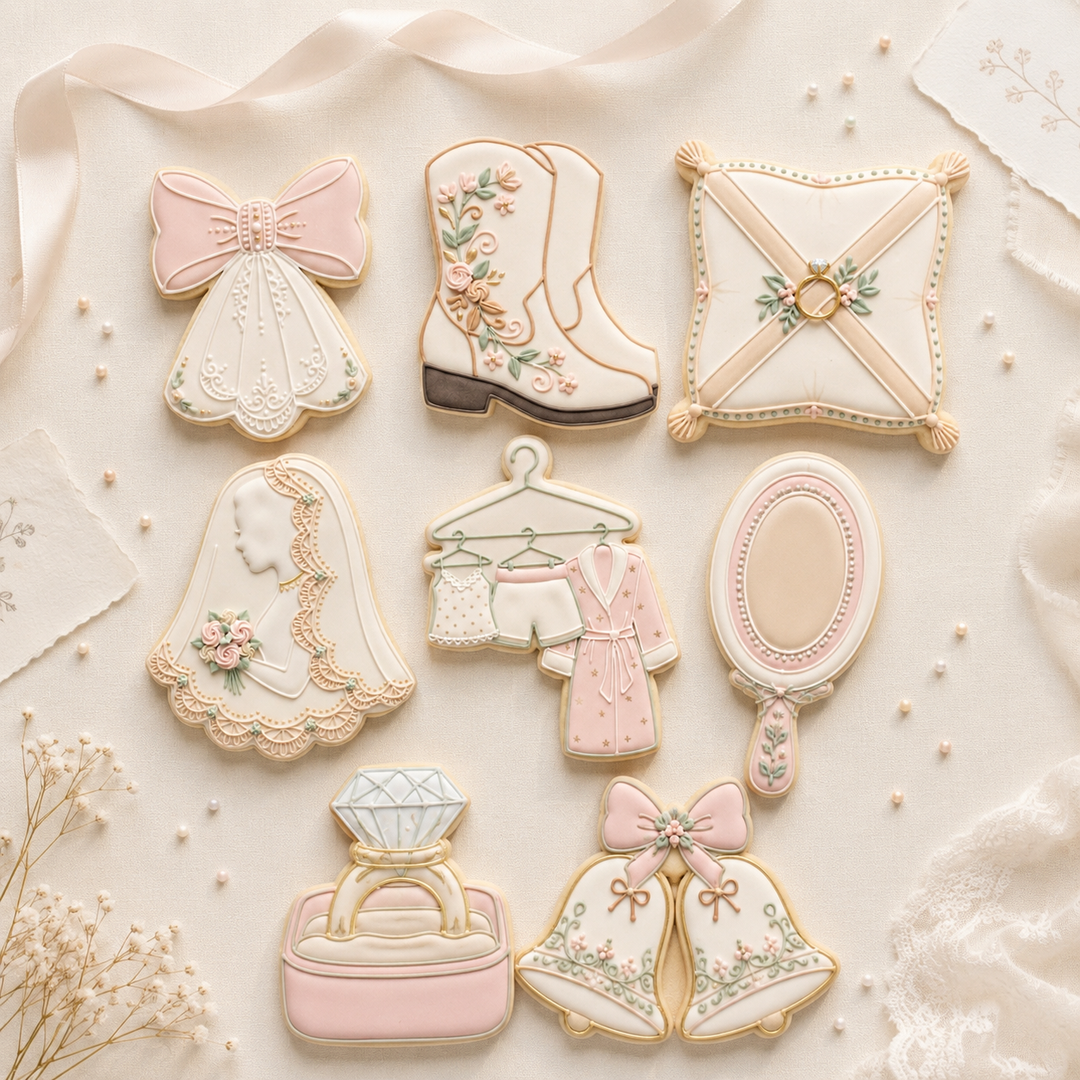 Bridal Shower Mega Octet Cookie Cutter Set 3D Printed Bundle