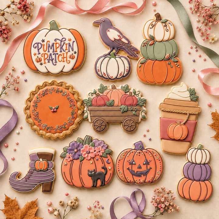 Pumpkin Patch Mega Decuple Cookie Cutter Set 3D Printed Bundle