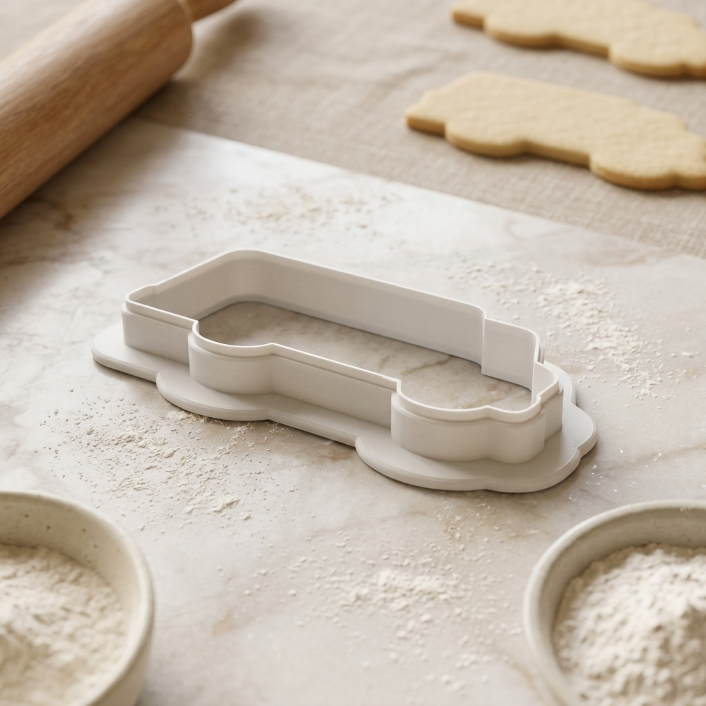 Postal Mail Truck Cookie Cutter, 3D Printed Postal Worker Gift