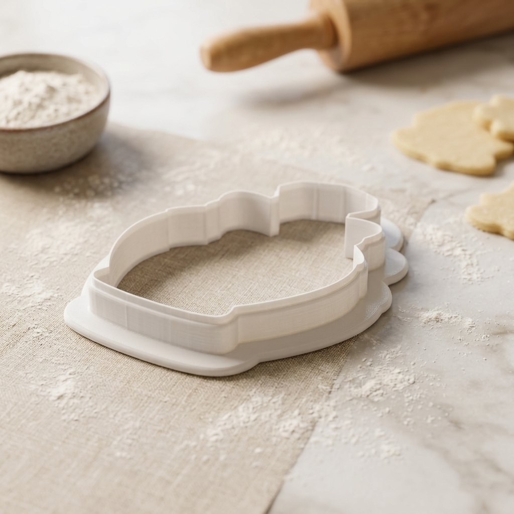 Perfume Bottle Cookie Cutter, 3D Printed Beauty Theme