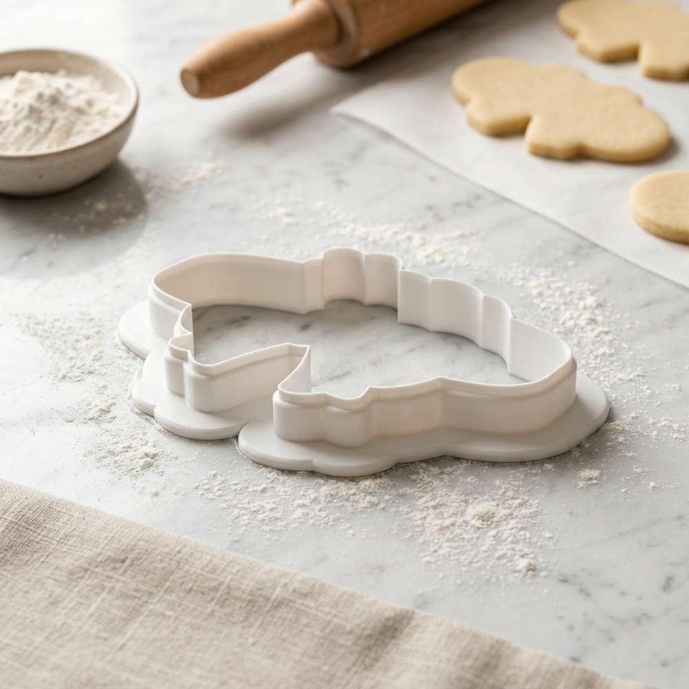 Prom Corsage Wristlet Cookie Cutter, 3D Printed Prom Cookies