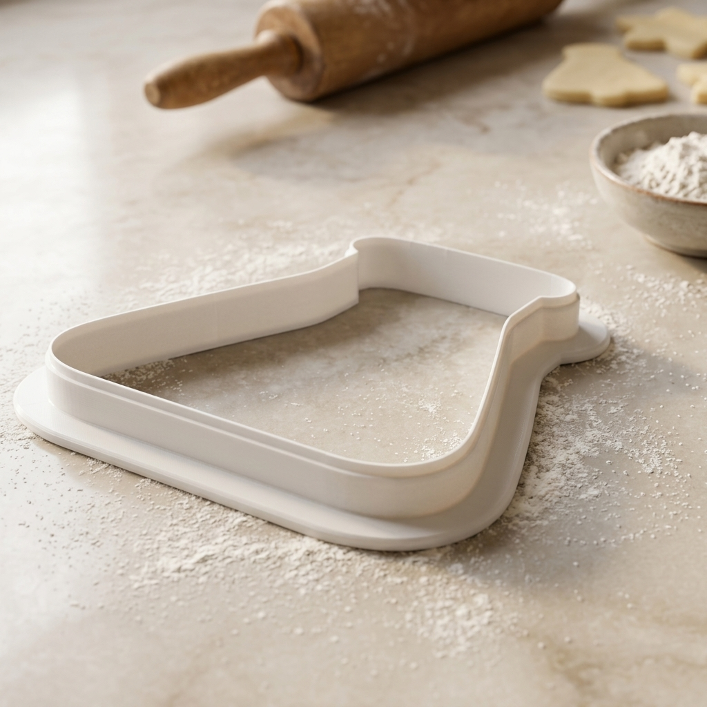 Chemistry Beaker Cookie Cutter, 3D Printed Science Theme
