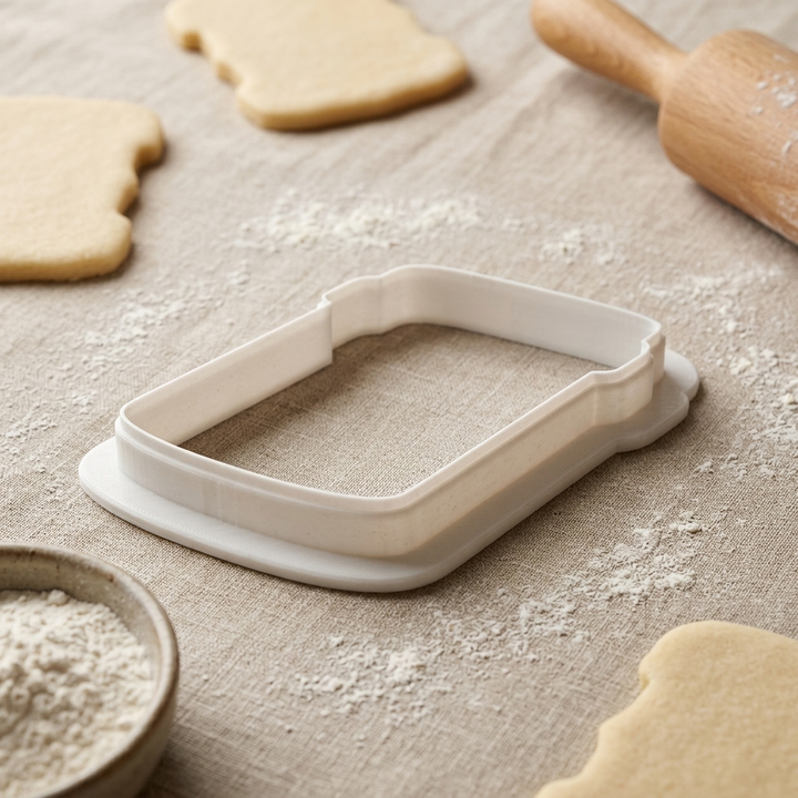 Prescription Bottle Cookie Cutter, 3D Printed Medical Theme