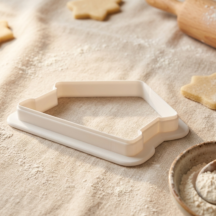 Doghouse Cookie Cutter, 3D Printed Dog Lover Gift
