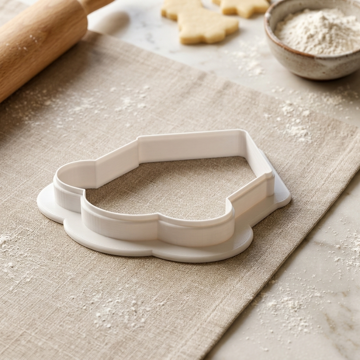 Crib Mobile Hanger Cookie Cutter, 3D Printed Baby Shower