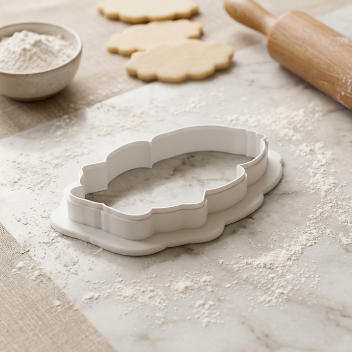 Baby Duck with Bow Cookie Cutter, 3D Printed Baby Shower