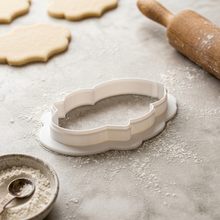 Baby Duck Shaped Rattle Cookie Cutter, 3D Printed Baby Shower