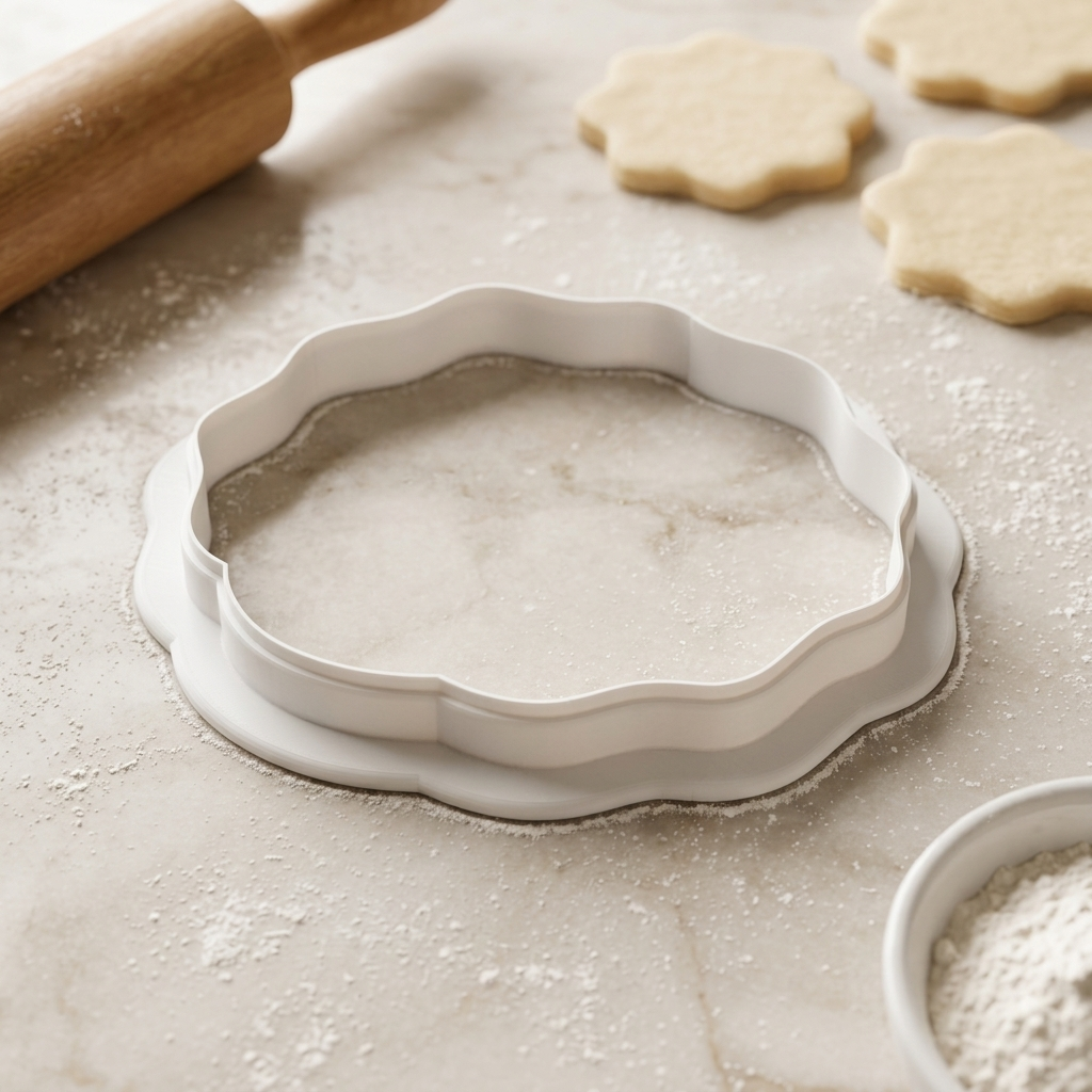 Pacifier Plaque Cookie Cutter, 3D Printed Baby Shower