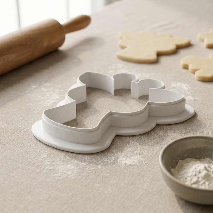 Baby Giraffe Face Cookie Cutter, 3D Printed Safari Baby