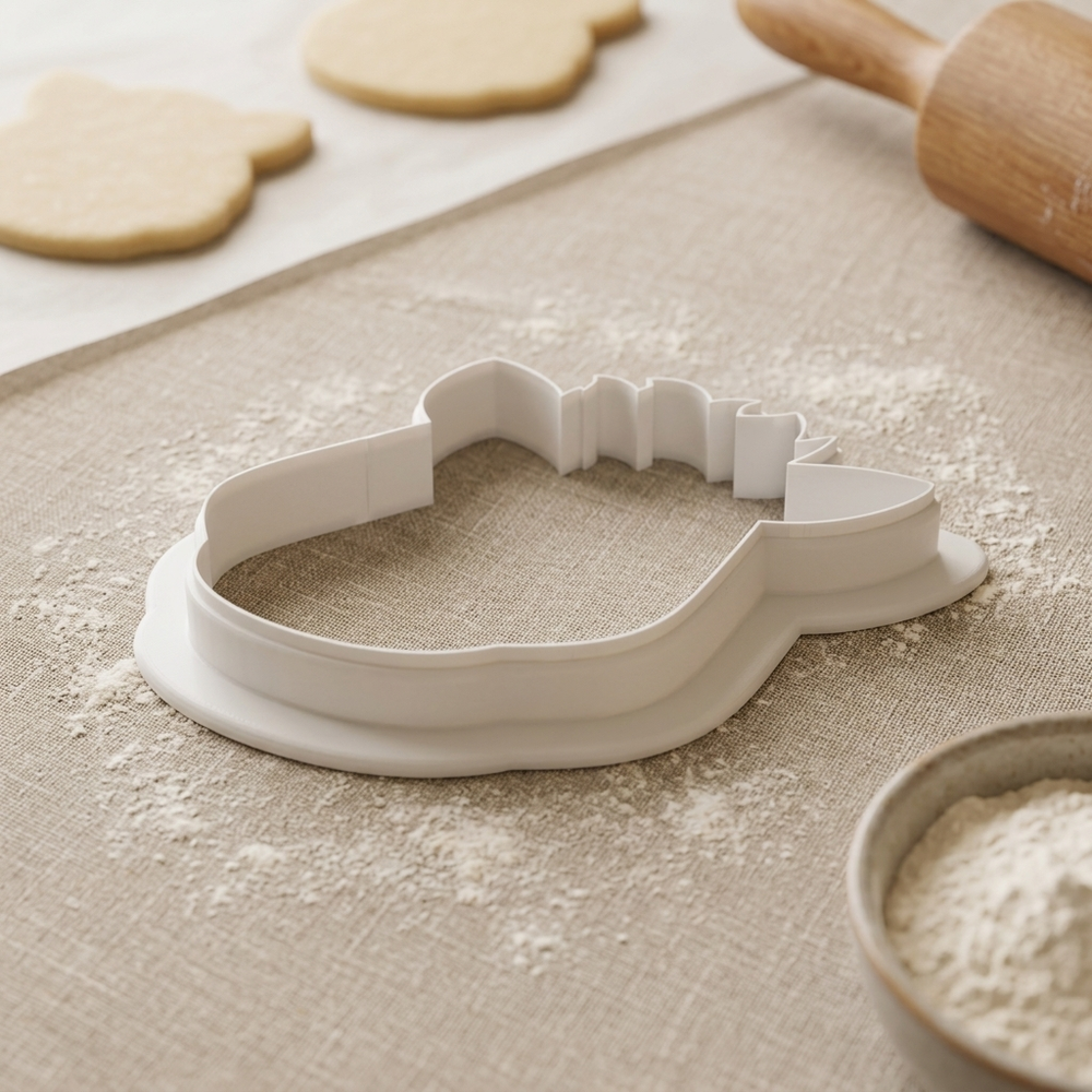 Baby Zebra Face Cookie Cutter, 3D Printed Safari Baby