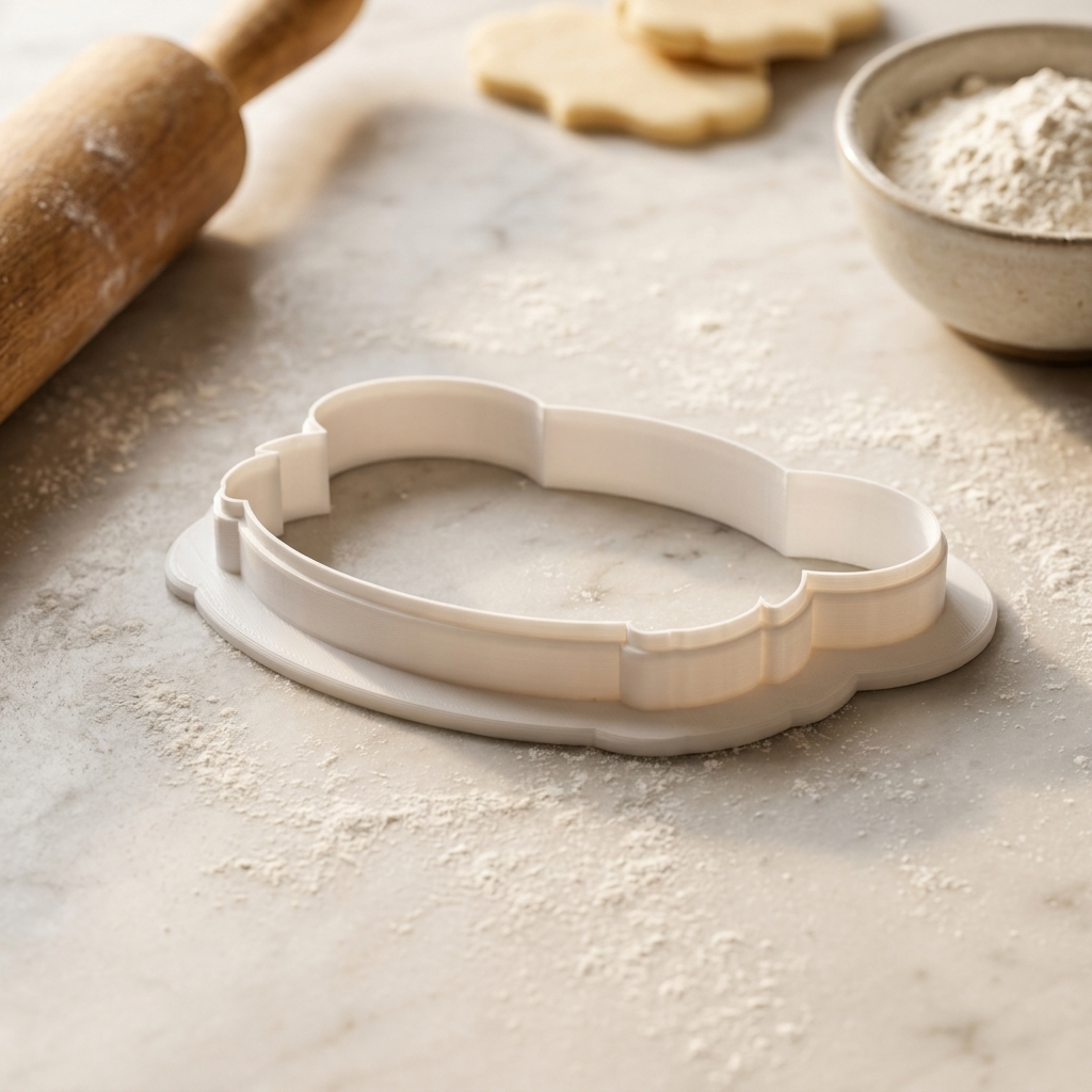 Baby Tiger Face Cookie Cutter, 3D Printed Safari Baby