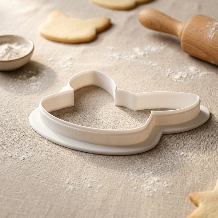 Baby Kangaroo Face Cookie Cutter, 3D Printed Safari Baby