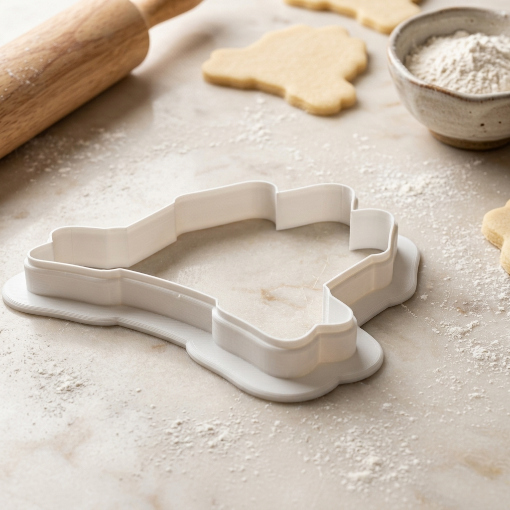 Castle With Banner Cookie Cutter