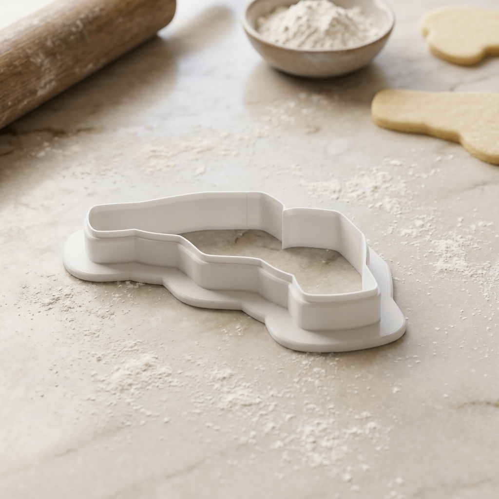Heart Hands Cookie Cutter, 3D Printed Valentine Favor