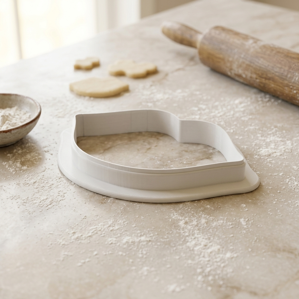Kiss Lips Cookie Cutter, 3D Printed Valentine Favor