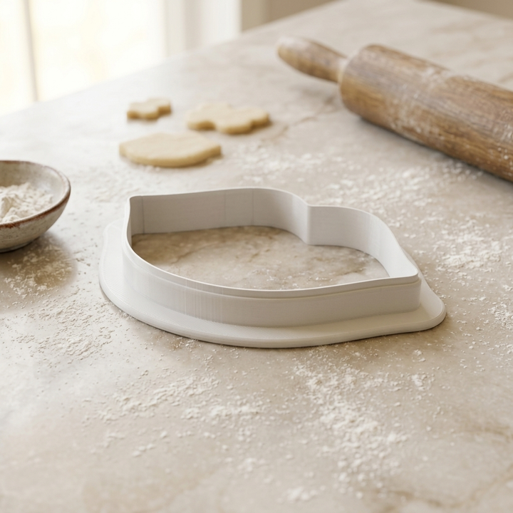 Kiss Lips Cookie Cutter, 3D Printed Valentine Favor